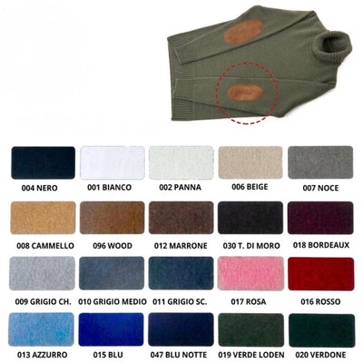 Iron-on suede patches item 1034