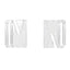 Gancio per reggiseno in plastica passo mm 30 interno articolo 16657 coppie 3