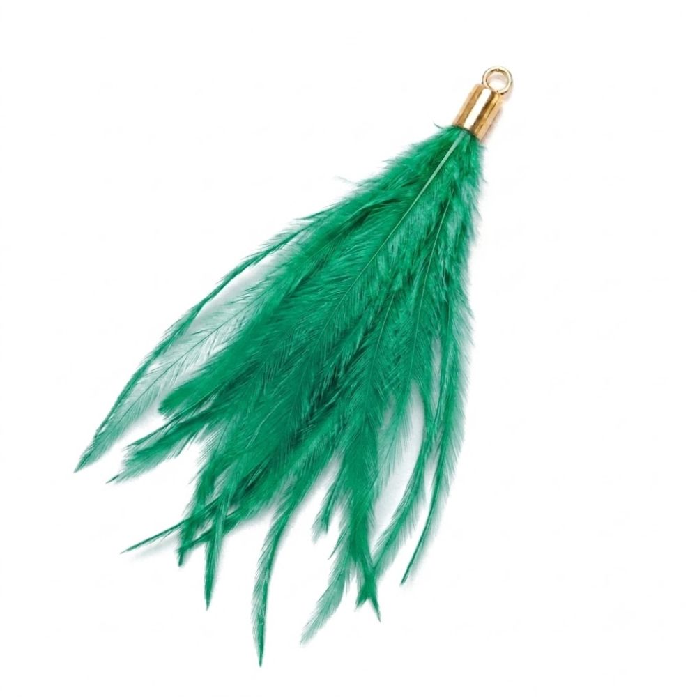 Ostrich feather tassels