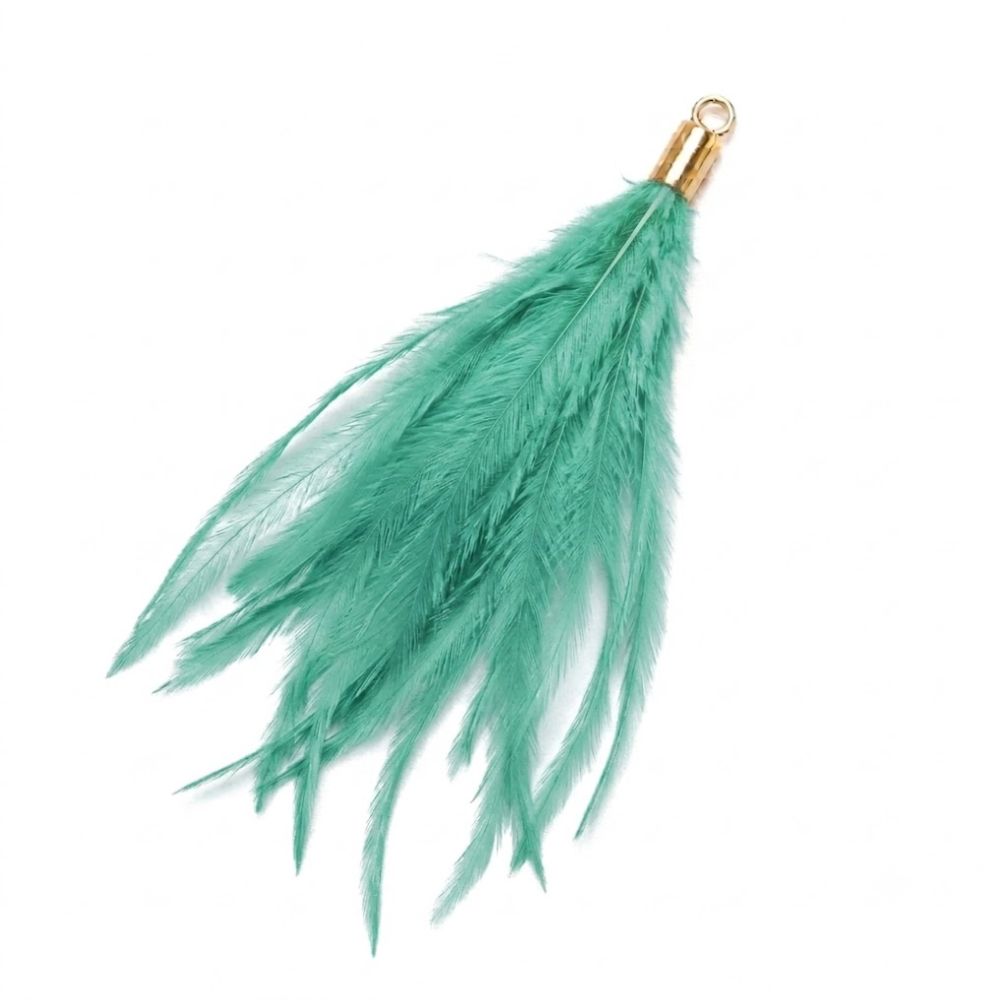 Ostrich feather tassels