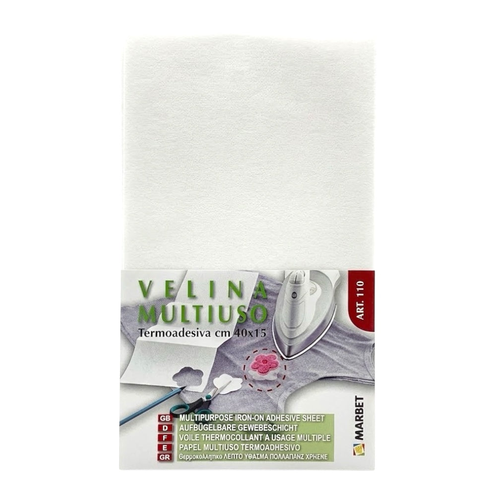 Multipurpose double-sided thermo-adhesive tissue paper h 40 x 15 cm item 110