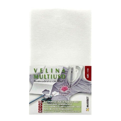 Multipurpose double-sided thermo-adhesive tissue paper h 40 x 15 cm item 110