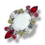 Application with glass stones item MC086B