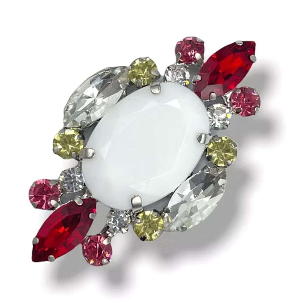 Application with glass stones item MC086B