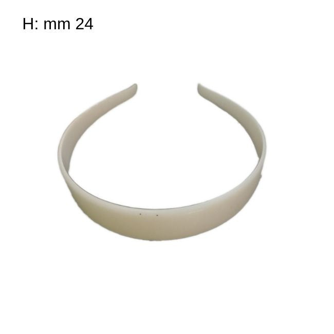 Anima cerchietti in plastica da rivestire h mm 24 articolo Anima 4