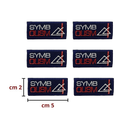 Applicazione adesiva e termoadesiva tessuto articolo 9846 pezzi 6
