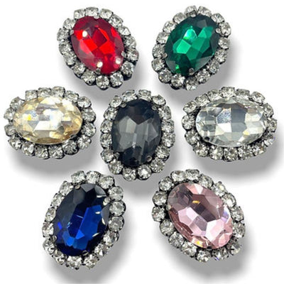 Applicazione con pietre crystal articolo FM9585