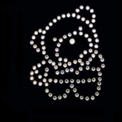 Applicazione stass termoadesiva articolo SM106