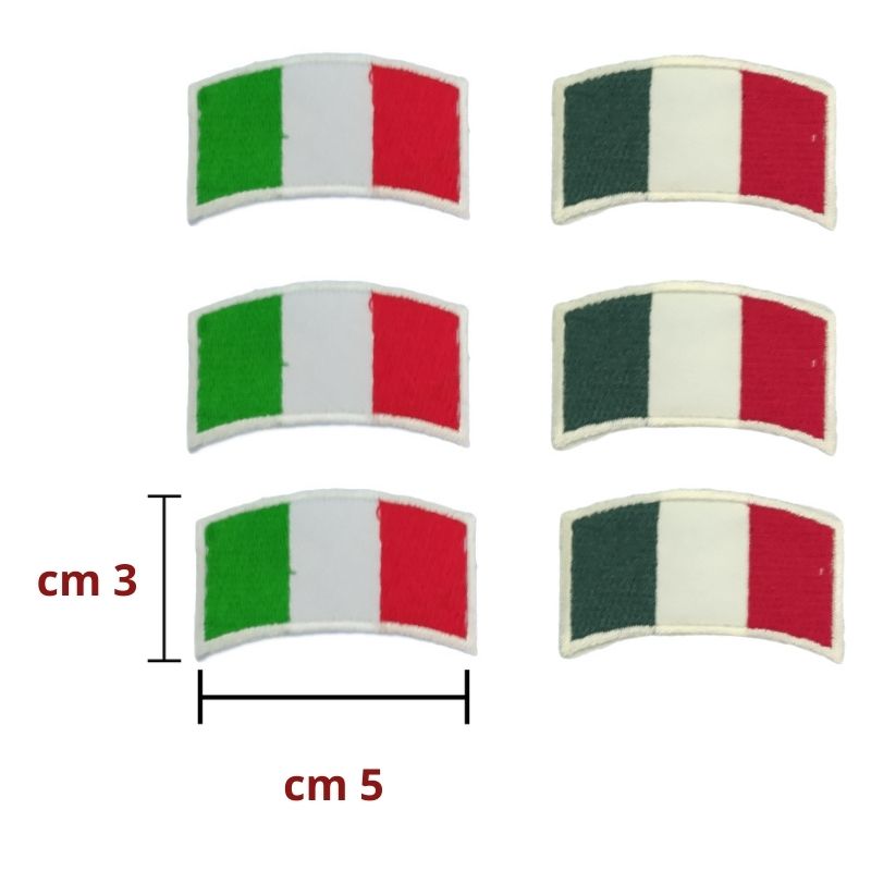 Iron-on application on fabric item 426A 6 pieces