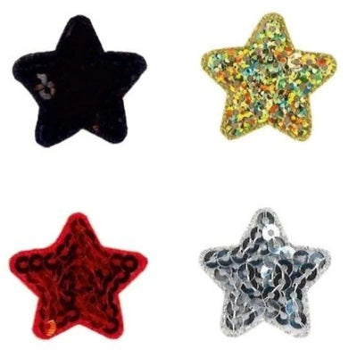 Applicazione termoadesiva stellina paillettes articolo APL00254 pezzi 6
