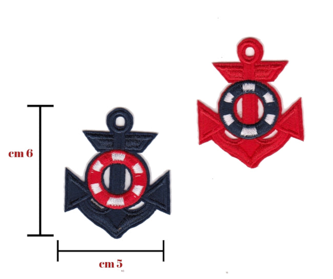 Iron-on fabric application item 0004 pieces 6