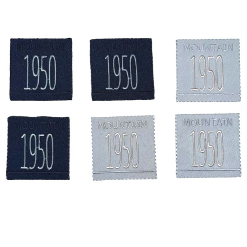 Iron-on application for fabric item 008/B, 6 pieces