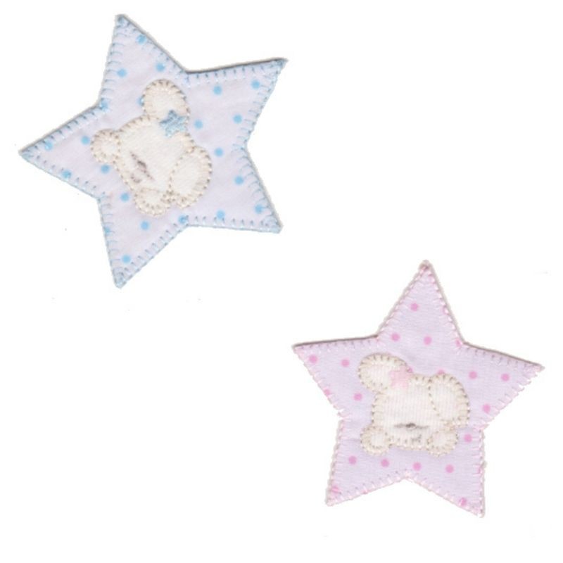 Iron-on fabric application item 051 4 pieces