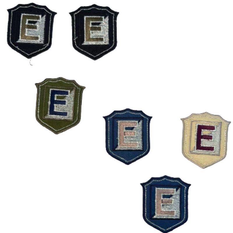 Iron-on fabric application item 067 pieces 6