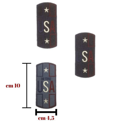 Applicazione termoadesiva tessuto articolo 079 pezzi 3