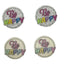 Iron-on fabric application item 092 pieces 4