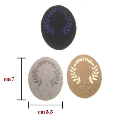 Applicazione termoadesiva tessuto articolo 253/A pezzi 3