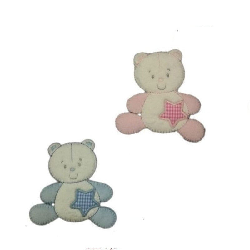 Iron-on application for fabric item 503/B, 3 pieces