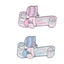 Iron-on fabric application item 626 pieces 4