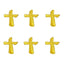 Iron-on application for fabric item 655/B, 6 pieces