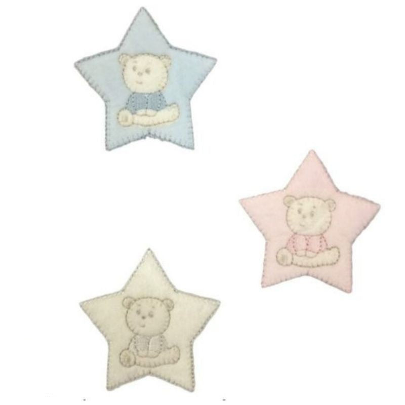Iron-on application for fabric item 691/B, 3 pieces