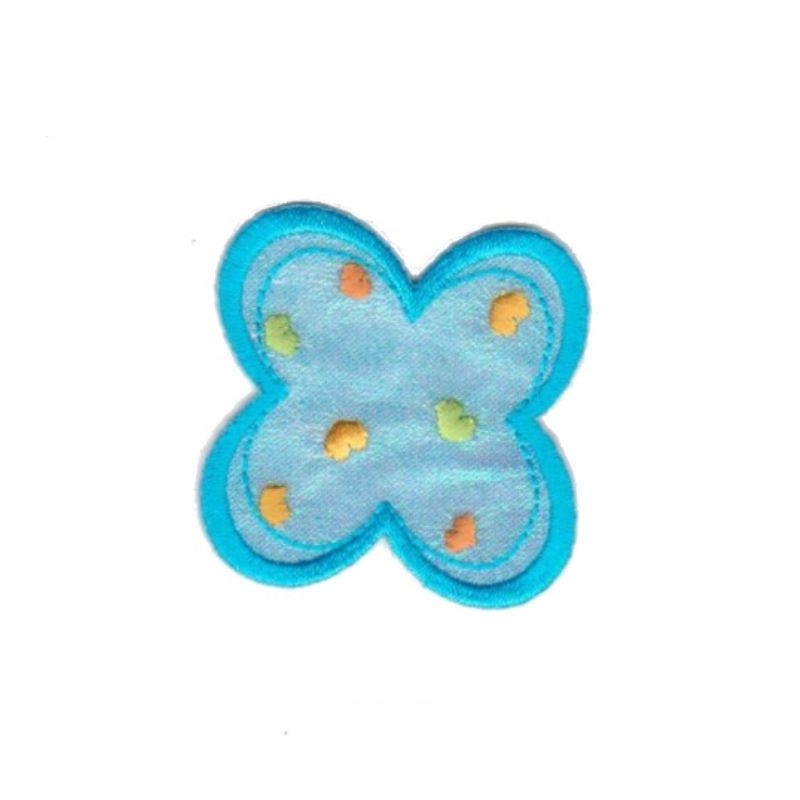 Iron-on fabric application item 7049 5 pieces