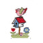 Iron-on fabric application item 7104 6 pieces