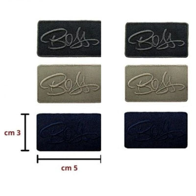 Applicazione termoadesiva tessuto articolo 716A pezzi 6