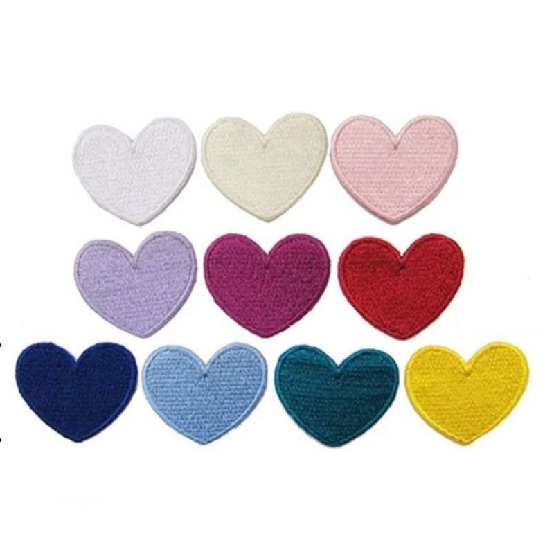 Applicazione termoadesiva tessuto articolo 735B pezzi 10