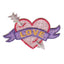 Iron-on fabric application item 7642 6 pieces