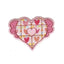 Iron-on fabric application item 8131 3 pieces