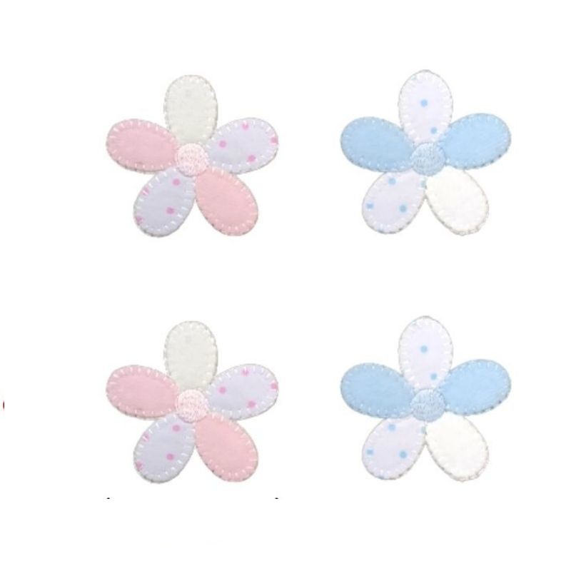 Applicazione termoadesiva tessuto articolo 851/B pezzi 4