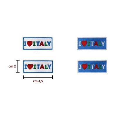 Applicazione termoadesiva tessuto articolo 862B pezzi 4