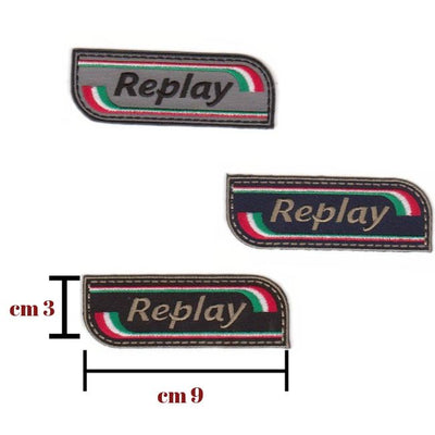 Applicazione termoadesiva tessuto articolo 8902 pezzi 3
