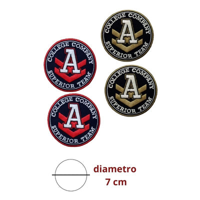 Applicazione termoadesiva tessuto articolo 9240 pezzi 4