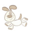 Iron-on fabric application item 9393