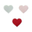 Iron-on fabric application item 9617 8 pieces