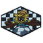 Iron-on fabric application item APP00126 6 pieces