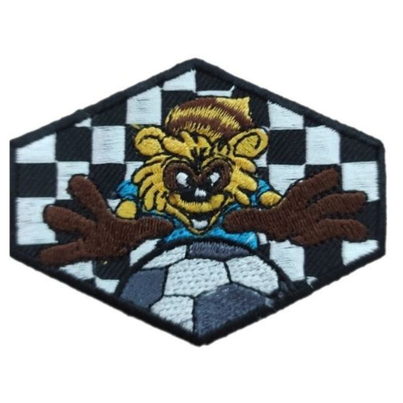Iron-on fabric application item APP00126 6 pieces