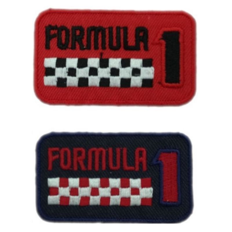 Iron-on fabric application item APU00224 6 pieces