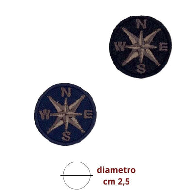 Applicazione termoadesiva tessuto articolo APU01637 pezzi 6