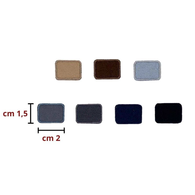 Applicazione termoadesiva tessuto articolo APU01654 pezzi 24