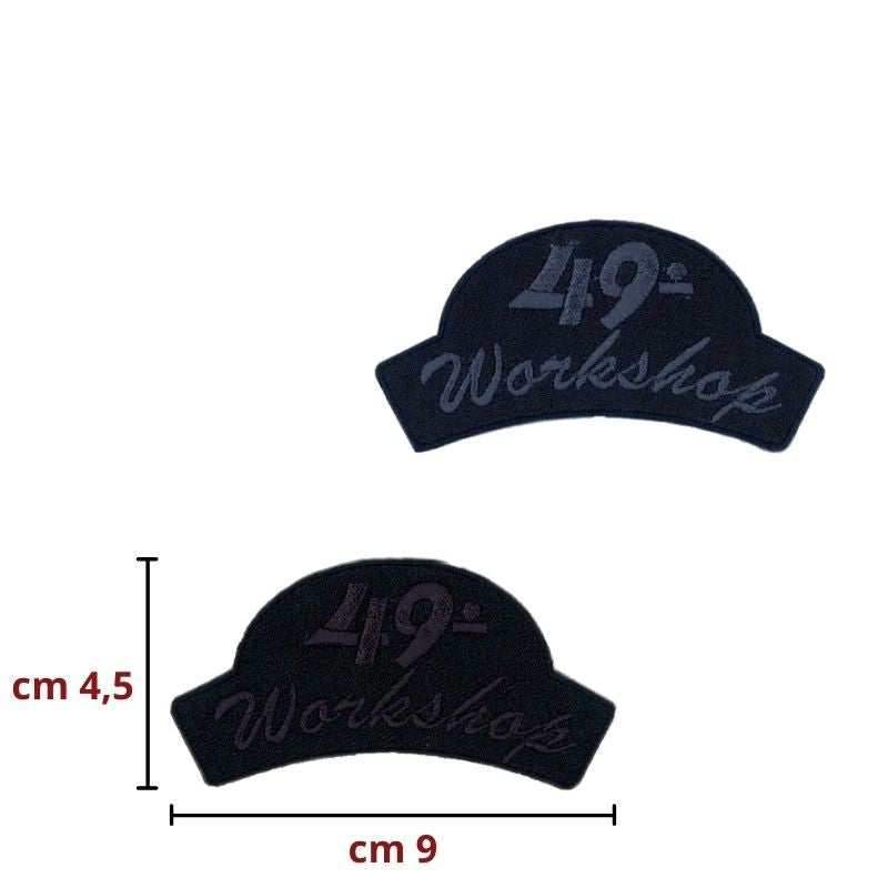 Applicazione termoadesiva tessuto articolo APU01975 pezzi 4