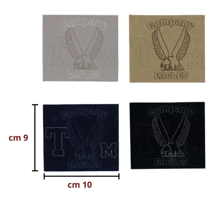 Applicazione termoadesiva tessuto articolo APU01978 pezzi 4