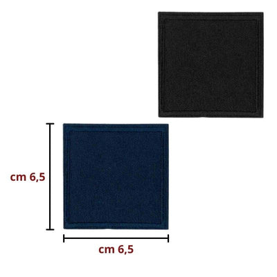 Applicazione termoadesiva tessuto articolo APU01998 pezzi 6