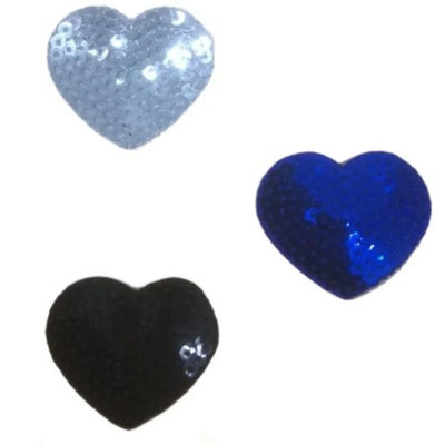 Applicazione termoadesiva tessuto e paillettes articolo 9954 pezzi 4