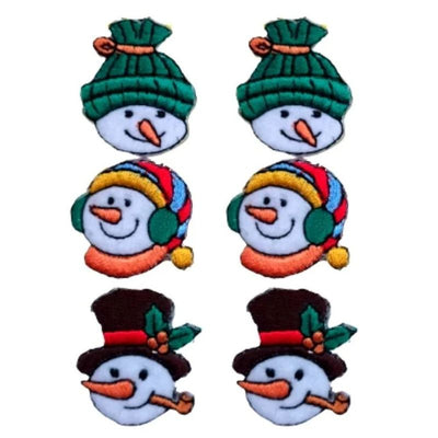 Applicazione termoadesiva tessuto natalizie articolo AP10466 pezzi 6