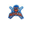 Ninja Fabric Iron-On Application Item 5208 3 Pieces