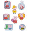 Peppa Pig fabric iron-on application item HK43482 8 pieces