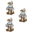 Iron-on application for fabric Wile E. Coyote item 038